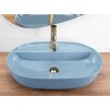 Rea Aura 61 umyvadlo na desku, blue shiny, REA-U6618
