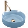 Rea Sami 36 umyvadlo na desku, blue shiny, REA-U6619