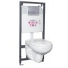 Kerra Doris/Pacific Chrom WC závěsný komplet, KLE-PACCHR