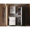 Lavedo Ester 60 White koupelnová skříňka s umyvadlem, ES-60WHITE