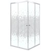 Kerra Pixel SQ White čtvercový sprchový kout Rozměr koutu: 90x90cm, PIXELWH90