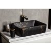 Kerra Kratos 182 Marble keramické umyvadlo na desku, KR182BLG