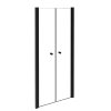 Besco Sinco Due sprchové dveře, black Rozměr sprch.dveří: 90cm, 25560_90C