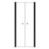 Besco Sinco Due sprchové dveře, black Rozměr sprch.dveří: 80cm, 25560_80C