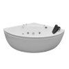 25491 16 luxor white masazni sprchovy box 135