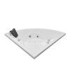 25491 17 luxor white masazni sprchovy box 135