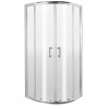 Deante Jassy 80x80 čtvrtkruhový sprchový kout, KGJ_052P