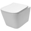 Rea Raul rimless WC keramické závěsné se sedátkem, REA-C9660