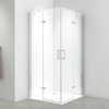Kerra Flow čtvercový sprchový kout, chrom Rozměr koutu: 90x90cm, FL90CH