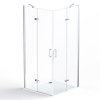 Kerra Flow čtvercový sprchový kout, chrom Rozměr koutu: 90x90cm, FL90CH