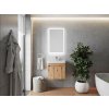 Lavedo Florida Wotan Oak 55 koupelnová skříňka s umyvadlem, FLO-55WO