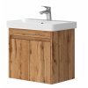 Lavedo Florida Wotan Oak 55 koupelnová skříňka s umyvadlem, FLO-55WO
