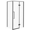 Savana Veduta Dello Black obdélníkový sprchový kout Orientace: Pravá, Rozměr koutu: 100x80cm, Y8003B-10P