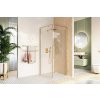 Aplomo Fresh Line čtvercový sprchový kout, gold Rozměr koutu: 90x90cm, BK260T09Z