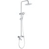 Aplomo Nortes sprchový set s vanovou baterií, chrom, PKN01OB