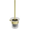 Deante Round nástěnný WC kartáč, zlatá, ADR_R711