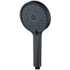 Aplomo Alpinia kulatá sprchová hlavička, černá, NGA_N5RS