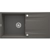 Deante Eridan 100 granitový dřez s odkapávačem, antracit metalic, ZQE_T713