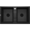 Deante Eridan 2 granitový dřez, grafit metalic, ZQE_G203