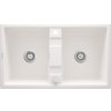 Deante Eridan 2 granitový dřez, bílá, ZQE_A203