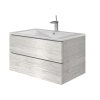 Lavedo Rimini Ash 80 koupelnová skříňka s umyvadlem, RIM-80-ASH