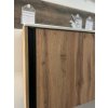 Lavedo Leo Wotan Oak 50 koupelnová skříňka s umyvadlem, LEO-WO-50