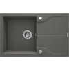 Deante Andy Flush 78 kuchyňský dřez s odkapávačem, antracit, ZQN_T11F
