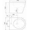 10995 2 bidet delos bily nakres