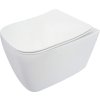 Aplomo Hiacynt rimless WC závěsné se sedátkem, CDYD6ZPW