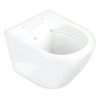 Kerra Delos White WC závěsné se sedátkem, rimless, NOVDW