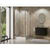 Besco Modern 185 čtvercový sprchový kout Rozměr koutu: 90x90cm, MK-90-185-C