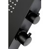 Aplomo Thermo sprchový masážní panel termostatický, černý, A-777T_BLACK