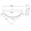 6024 2 scansani wivea kryci panel 125 135 140 145 delka vany 125 cm