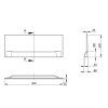 5919 2 scansani dida kryci panel celni 140 150 160 170 cm delka vany 140 cm