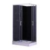 5760 sprchovy box aplomo veduta livia plus black 100x80