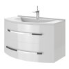 Lavedo Vanessa White 90 koupelnová skříňka s umyvadlem, VN-90_WH