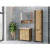 Lavedo Queen 80 Wotan Oak koupelnová skříňka s umyvadlem, QN-80