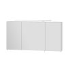 Lavedo Vanessa White 120 zrcadlová skříňka do koupelny s LED osvětlením, VANESSA_VNM-120_WH