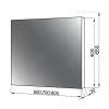 4431 1 4015 1 kingsbath lite 60x60 zrcadlo