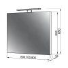 4428 1 4018 1 kingsbath lite 60x60 s led osvetlenim