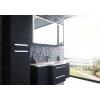 Lavedo Levanto Black 128 koupelnová skříňka s umyvadlem, LV-128_BL