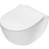 Deante Peonia rimless WC závěsné se sedátkem, bílá, CDED6ZPW