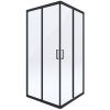 Deante Funkia čtvercový sprchový kout, black Rozměr koutu: 90x90cm, KYC_N41K