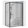 Rea Solar obdélníkový sprchový kout, black Rozměr koutu: 120x90cm, REA-K6311