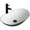 3360 2344 black edition royal black white umyvadlo na desku
