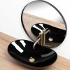 Rea Royal 62 black umyvadlo na desku, lesk, REA-U0445