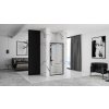 Rea Rapid Swing sprchové dveře, black Rozměr sprch.dveří: 90cm, REA-K6409