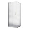 Besco Viva čtvercový sprchový kout Orientace: Pravá, Rozměr koutu: 80x80cm, VKP-80-195-C