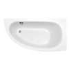 Besco Milena 150x70 akrylátová vana Délka vany: 150cm, Orientace: Levá, WAM-150-NL