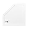 Besco Bergo Slim pětiúhelník 90x90x6 sprchová vanička, BAB-91
